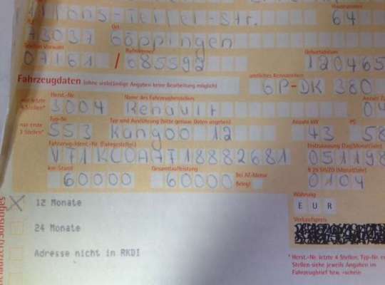 Renault Kangoo I (KC_)