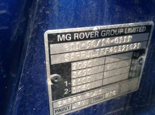 Rover 75 RJ