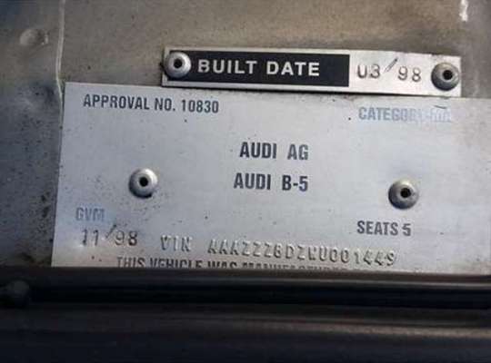 Audi A4 (8D, B5)