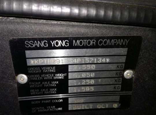 SsangYong Rexton I
