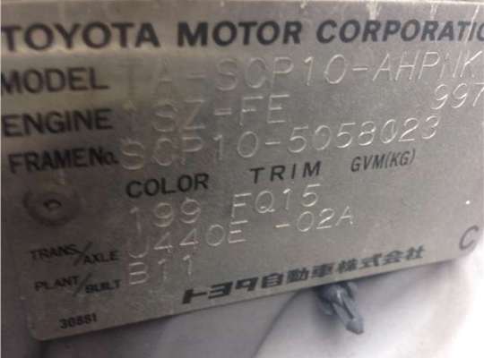 Toyota Yaris P1