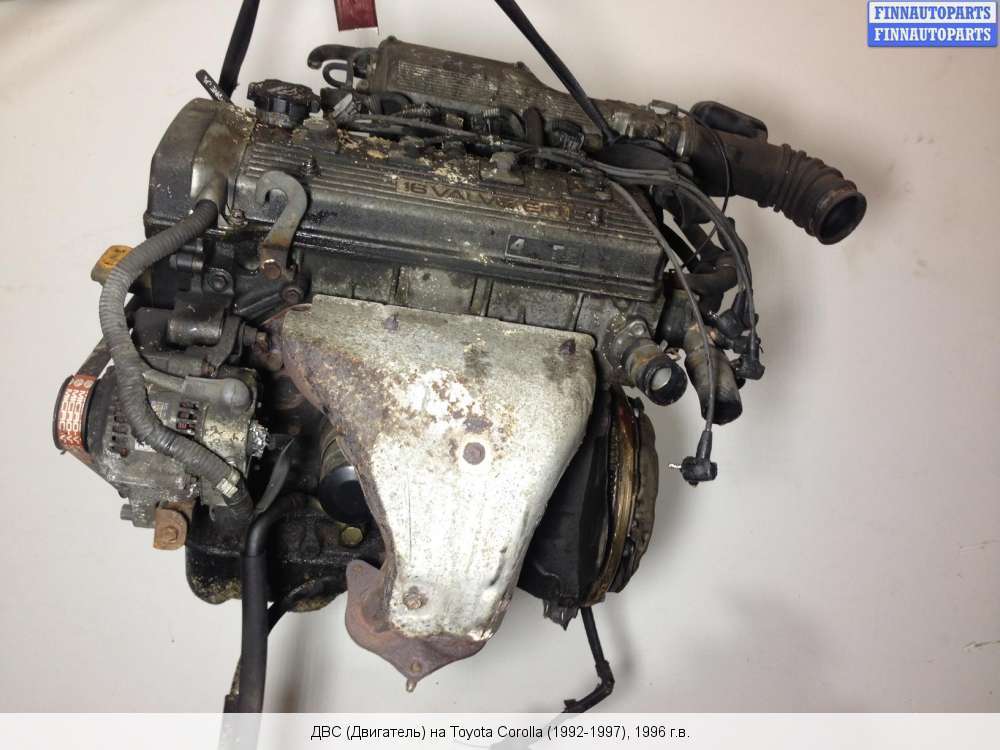 Как снять двигатель карина е Купить б/у двигатель (ДВС) Toyota (Тойота) 4A-FE 1.6 л