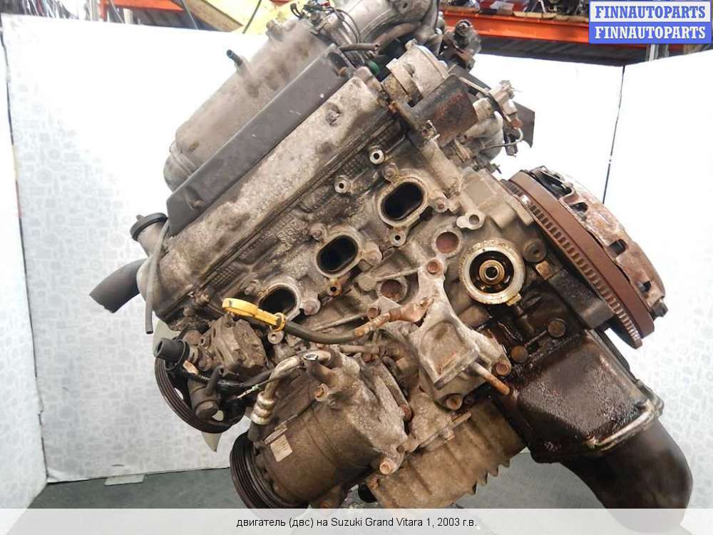 Suzuki Grand Vitara 1999 2.5 V6 engine work - YouTube