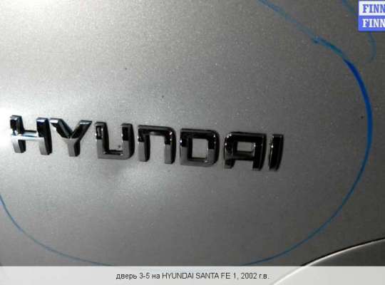 Крышка багажника на Hyundai Santa Fe I (SM, Classic +ТАГАЗ) 