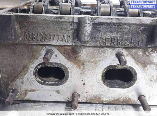 Головка блока цилиндров (ГБЦ в сборе) на Volkswagen Polo Mk3 (6N/6KV) 