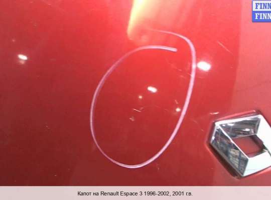 Капот на Renault Espace III 