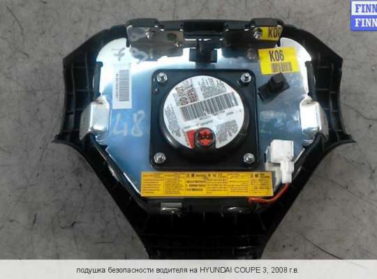 Подушка безопасности водителя (AirBag) на Hyundai Coupe / Tiburon II (GK) 