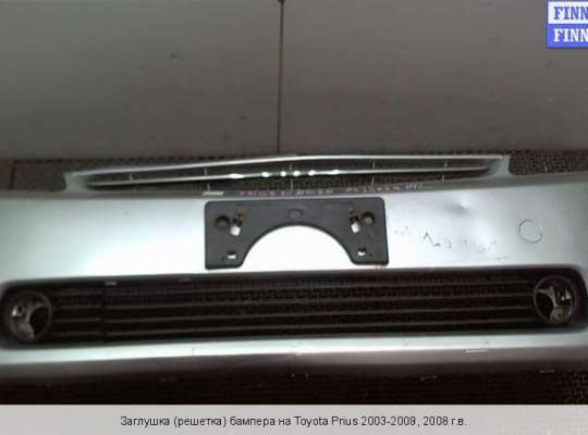 Решетка (заглушка) бампера на Toyota Prius II 