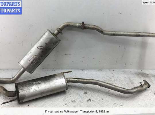 Глушитель на Volkswagen Transporter T4 