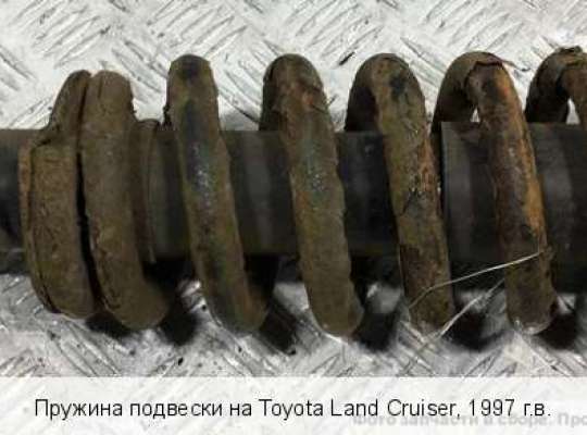 Пружина подвески на Toyota Land Cruiser Prado 90