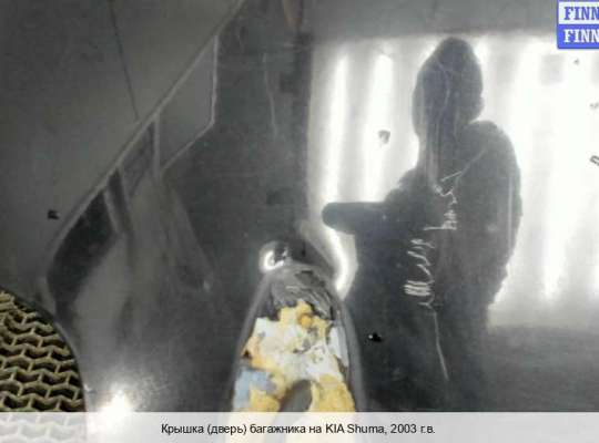 Стекло заднее на Kia Shuma II 