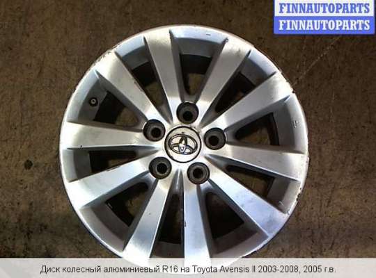 Диск колёсный на Toyota Avensis II (T250)