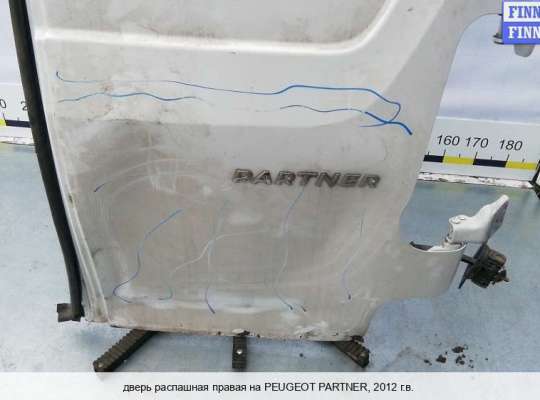 Крышка багажника на Peugeot Partner II Tepee 