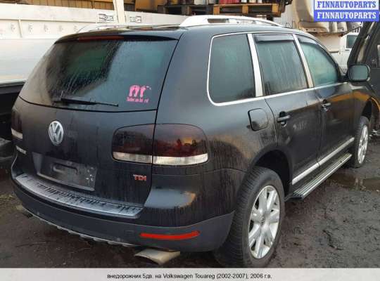 Защита КПП на Volkswagen Touareg I (7L) 
