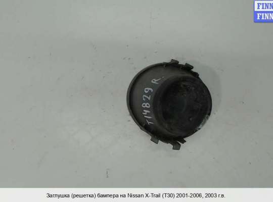 Решетка (заглушка) бампера на Nissan X-Trail I (T30) 