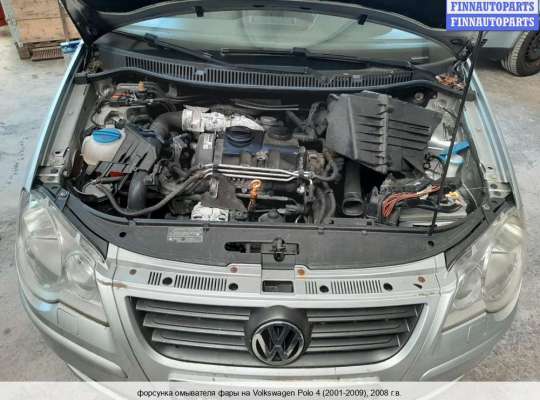 Форсунка омывателя фары / стекла на Volkswagen Polo Mk4 (6Q/9N3) 