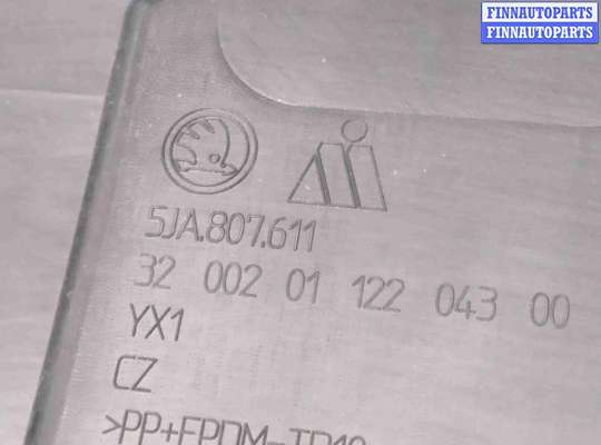 купить Защита бампера переднего на Skoda Rapid 1 поколение (2012-2017)