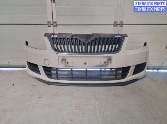 Бампер передний SK521128 на Skoda Fabia II (5J) 2007 - 2014