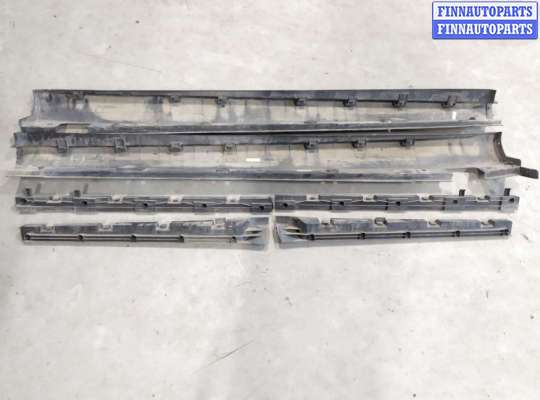 купить Накладка на порог наружная (комплект) на Mercedes ML W164 2 поколение (2005-2008)