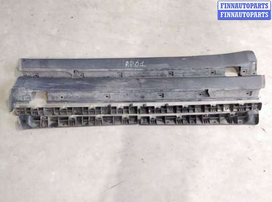 купить Накладка на порог наружная (комплект) на Mercedes ML W164 2 поколение (2005-2008)