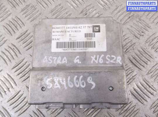 Блок управления двигателем OP1760626 на OPEL ASTRA G (1998-2005)