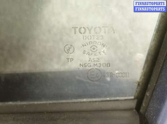 Стекло боковое двери на Toyota Cynos EL52