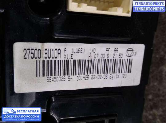 Блок управления печкой на Nissan Note (E11)