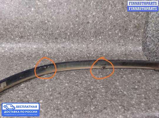 Планка под фары (ресничка) на Audi A8 (D2, 4D)