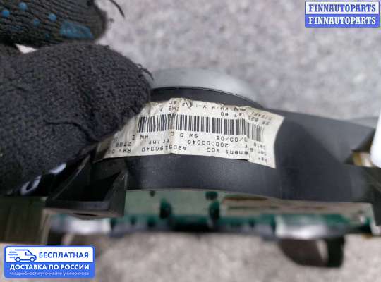 Щиток приборов на Peugeot 207