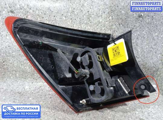 Фонарь задний на Nissan Qashqai I (J10)