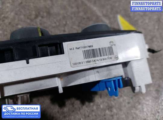 Блок управления печкой на Renault Scenic III