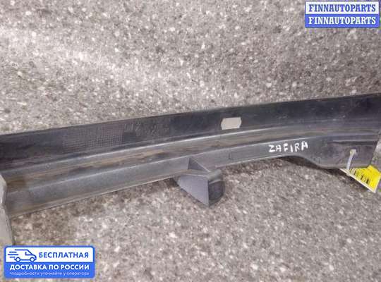 Планка под фары (ресничка) на Opel Zafira A