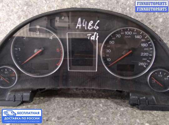Щиток приборов на Audi A4 (8E/8H, B6)