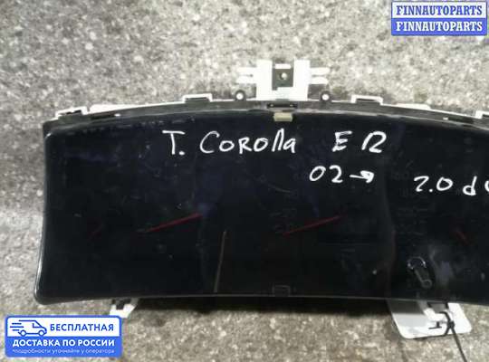 Щиток приборов на Toyota Allex | Corolla Runx (NZE12)