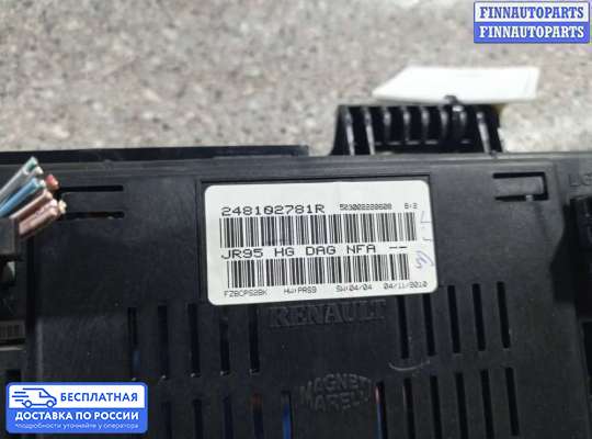 Щиток приборов на Renault Scenic III