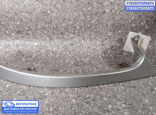 Планка под фары (ресничка) на Chevrolet Lanos