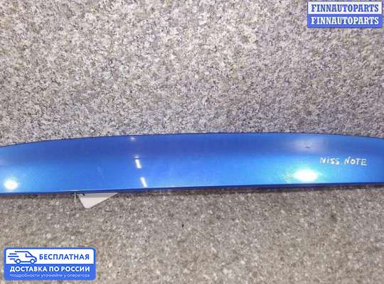 Планка подсветки номера на Nissan Note (E11)