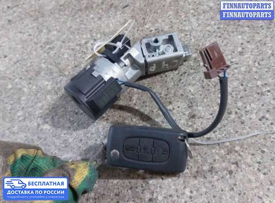 Замок зажигания с ключом на Citroen C4 Picasso