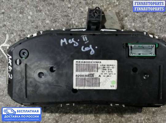 Щиток приборов на Renault Megane II