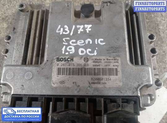 ЭБУ ДВС (блок управления двигателем) на Renault Scenic II