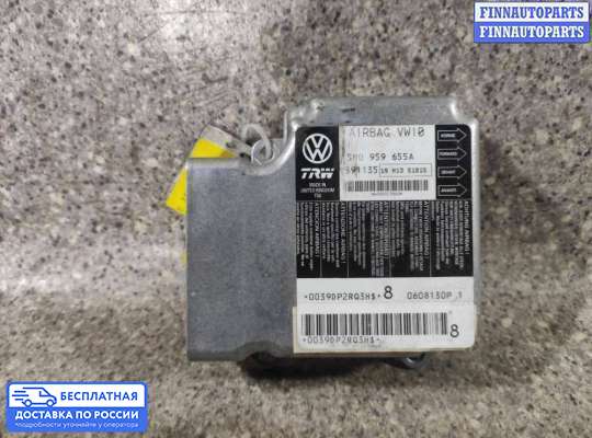 ЭБУ AIRBAG (электронный блок управления подушками безопасности) на Volkswagen Passat B6 (3C)