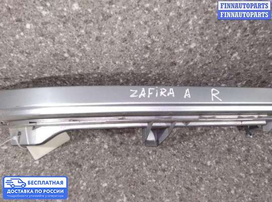 Планка под фары (ресничка) на Opel Zafira A