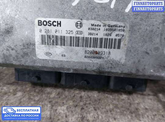 ЭБУ ДВС (блок управления двигателем) на Renault Laguna II