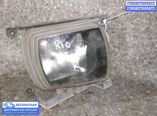 Фара противотуманная (ПТФ) на Kia Rio II (JB)