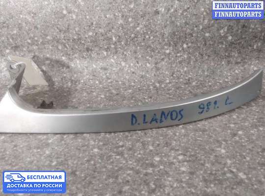 Планка под фары (ресничка) на Chevrolet Lanos