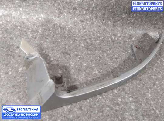 Планка под фары (ресничка) на Chevrolet Lanos