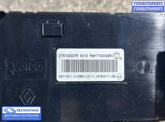 Блок управления печкой на Renault Megane III