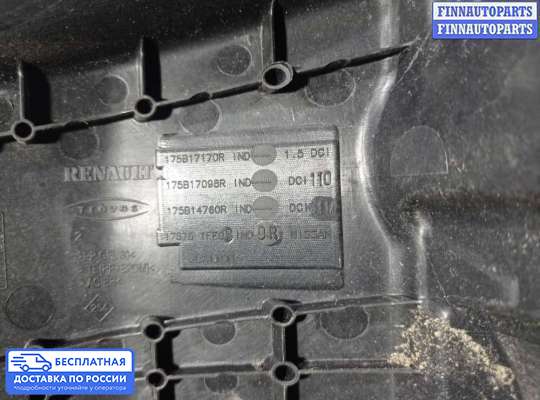 Крышка ДВС (декоративная) на Renault Scenic III