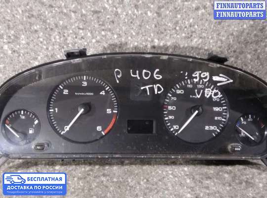 Щиток приборов на Peugeot 406