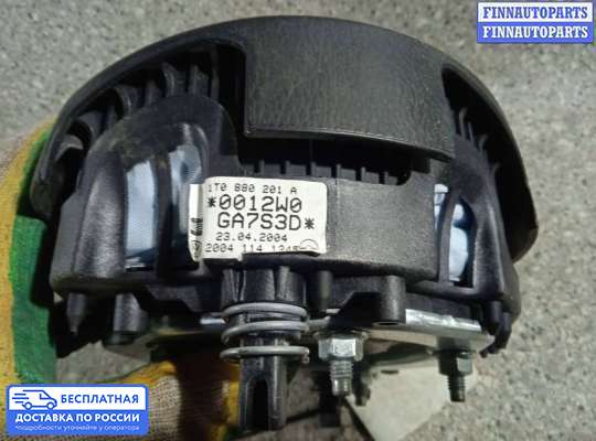 Подушка безопасности водителя (AirBag) на Volkswagen Touran I (1T)